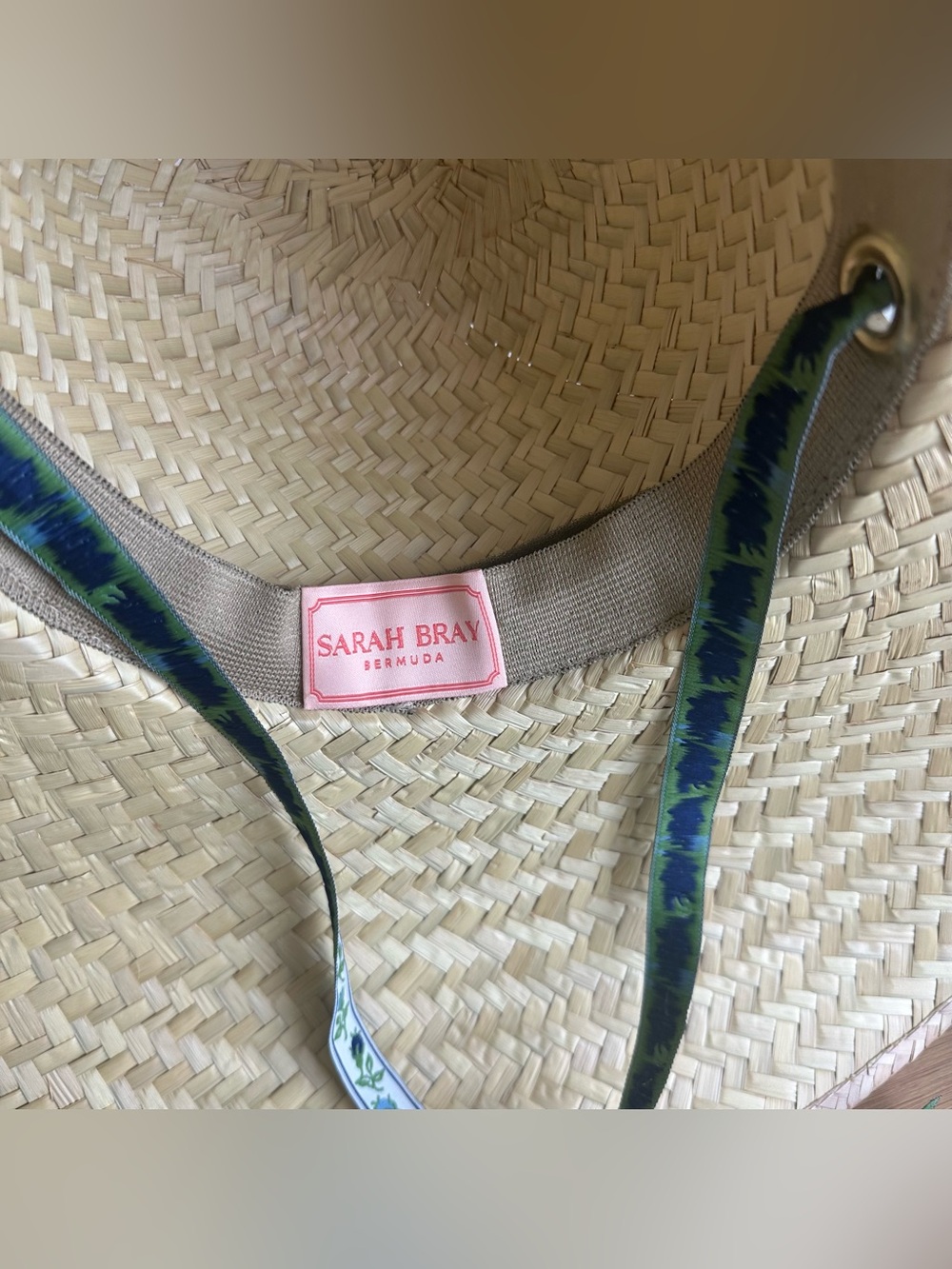 Sarah Bray Bermuda Geranium Sun Hat - Picture 4 of 8